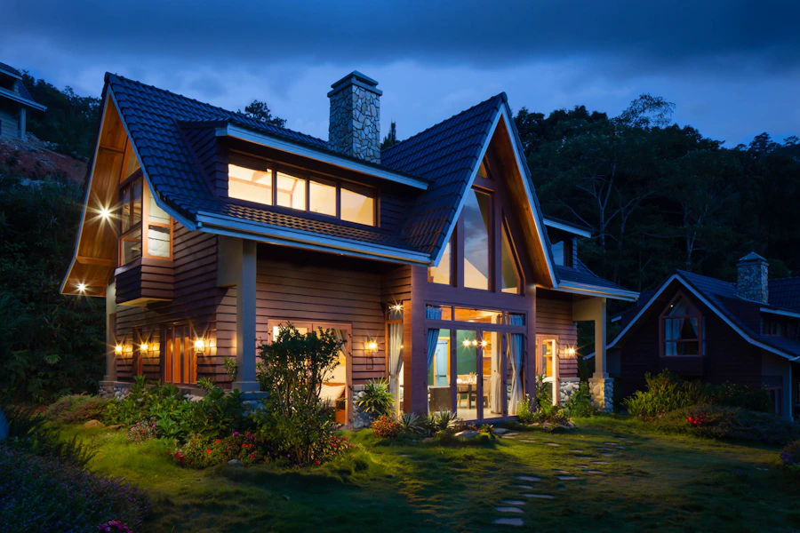 Modern residential villa